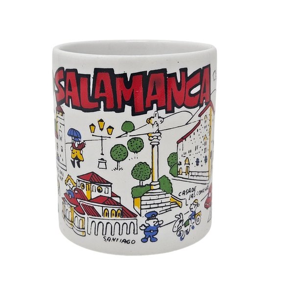 Unbranded Salamanca Spain Ceramic Coffee Cup Mug Handle Souvenir Drinkware - Picture 12 of 12